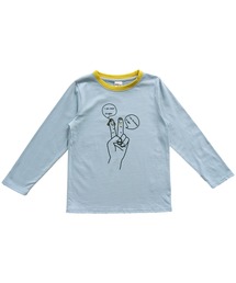 Bee des Bee（ビーデスビー）の「プリント長袖Tシャツ（Tシャツ/カットソー・キッズ）」