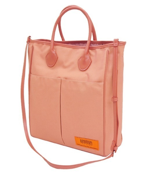 Casselini(キャセリーニ)の「【UNIVERSAL OVERALL×Casselini】Casselini(キャセリーニ)PINK T/C TOTE(トートバッグ・レディース・ピンク・FREE)」の7枚目の写真