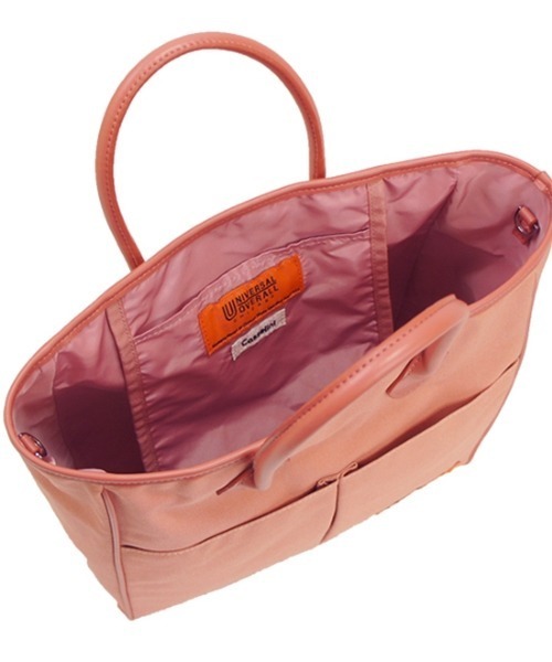 Casselini(キャセリーニ)の「【UNIVERSAL OVERALL×Casselini】Casselini(キャセリーニ)PINK T/C TOTE(トートバッグ・レディース・ピンク・FREE)」の9枚目の写真