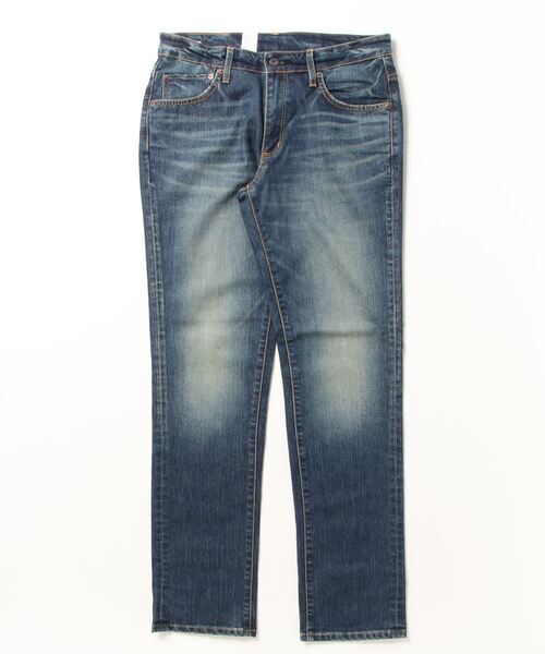 EDWIN（エドウィン）の「JEANISM EDWIN/エドウィン STRETCH DENIM REGULAR STRAIGHT JEANS ストレッチ デニムパンツ レギュラーストレート（デニムパンツ・メンズ・ワンウォッシュ/ブラック/インディゴブルー/ダークインディゴブルー/ブラック系その他/ライトインディゴブルー/ブルー系その他/ブルー系その他2/ライトブルー・28inch/33inch/29inch/30inch/32inch/36inch/27inch/31inch/34inch/38inch/40inch/44inch/42inch）」の9枚目の写真