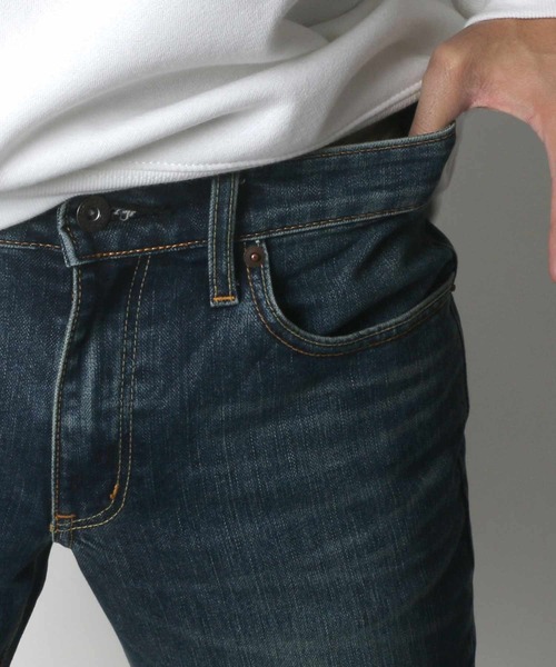 EDWIN（エドウィン）の「JEANISM EDWIN/エドウィン STRETCH DENIM REGULAR STRAIGHT JEANS ストレッチ デニムパンツ レギュラーストレート（デニムパンツ・メンズ・ワンウォッシュ/ブラック/インディゴブルー/ダークインディゴブルー/ブラック系その他/ライトインディゴブルー/ブルー系その他/ブルー系その他2/ライトブルー・28inch/33inch/29inch/30inch/32inch/36inch/27inch/31inch/34inch/38inch/40inch/44inch/42inch）」の16枚目の写真