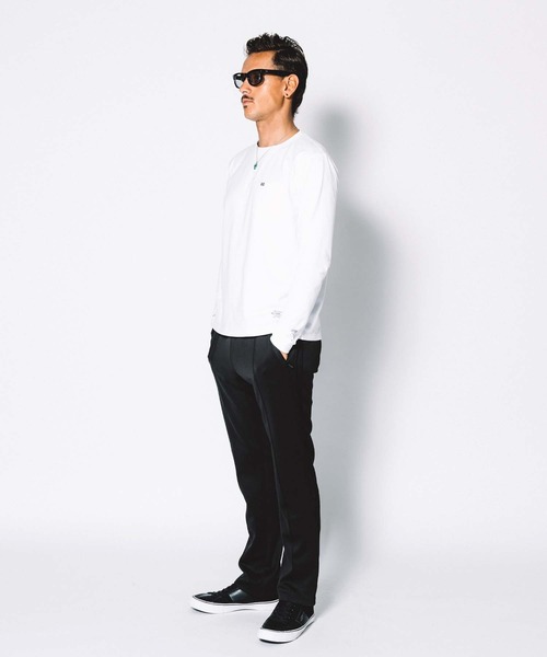CRIMIE（クライミー）の「LONG SLEEVE POCKET BOX LOGO T SHIRT（Tシャツ/カットソー・メンズ・ホワイト/ブラック・S/M/L/XL/XXL）」の16枚目の写真