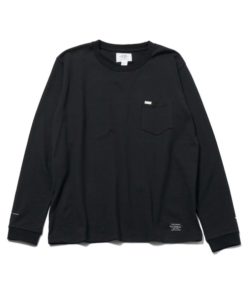 CRIMIE（クライミー）の「LONG SLEEVE POCKET BOX LOGO T SHIRT（Tシャツ/カットソー・メンズ・ホワイト/ブラック・S/M/L/XL/XXL）」の12枚目の写真