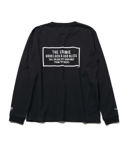CRIMIE（クライミー）の「LONG SLEEVE POCKET BOX LOGO T SHIRT（Tシャツ/カットソー・メンズ・ホワイト/ブラック・S/M/L/XL/XXL）」の11枚目の写真