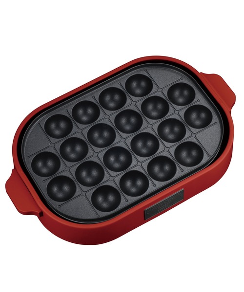 Toffy(トフィー)の「【Toffy/トフィー】 コンパクトホットプレート マルチプルプレートセット(キッチン家電・レディース・レッド/ブラック・FREE)」の22枚目の写真