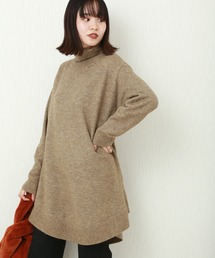 n'ee-ne | もちもちニット　タートルネックAラインニット(ニット/セーター)