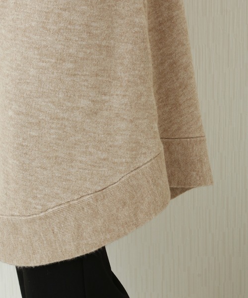 n'ee-ne（ネーネ）の「もちもちニット　タートルネックAラインニット（ニット/セーター・レディース・ブラック/ベージュ/カーキ/アイボリー・FREE）」の14枚目の写真