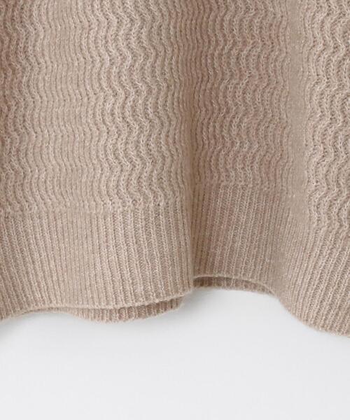coen（コーエン）の「ウェーブ編みクルーネックニット（ニット/セーター・メンズ・ベージュ/オフホワイト・LARGE/SMALL/MEDIUM/X-LARGE）」の20枚目の写真