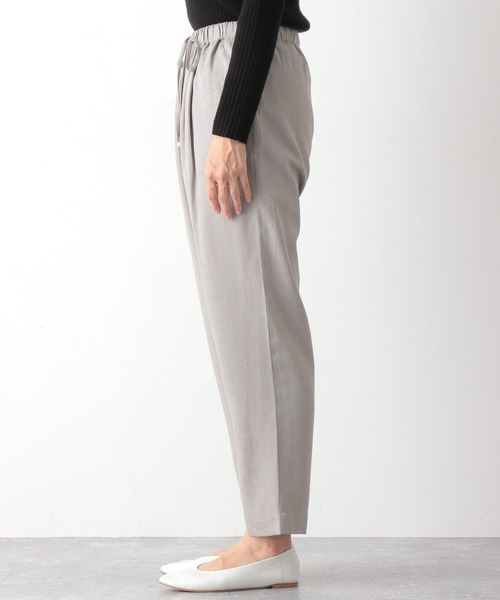 LEPSIM（レプシィム）の「微光沢柄サテンパンツ　916866（その他パンツ・レディース・ライトグレー/モカ・FREE）」の6枚目の写真