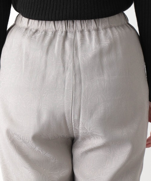 LEPSIM（レプシィム）の「微光沢柄サテンパンツ　916866（その他パンツ・レディース・ライトグレー/モカ・FREE）」の11枚目の写真