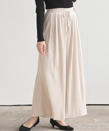 rps | ダブルプリーツスウェードワイドパンツ(その他パンツ)