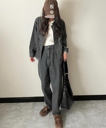 LBC | 【選べるセットアップ】LBC ゆるテーパードデニムパンツ(デニムパンツ)