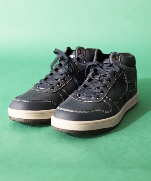 ８(eight)（エイト）の「防水防滑厚底スニーカー（スニーカー・メンズ・ブラック/ネイビー/キャメル/ホワイト・26.5cm/26.0cm/27.0cm/25.5cm/25.0cm/28.0cm）」の3枚目の写真