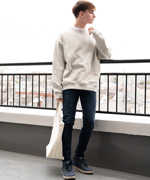 ８(eight)（エイト）の「防水防滑厚底スニーカー（スニーカー・メンズ・ブラック/ネイビー/キャメル/ホワイト・26.5cm/26.0cm/27.0cm/25.5cm/25.0cm/28.0cm）」の5枚目の写真