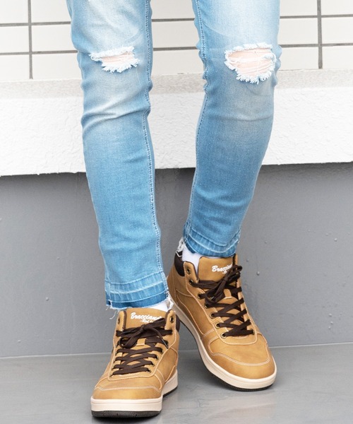 ８(eight)（エイト）の「防水防滑厚底スニーカー（スニーカー・メンズ・ブラック/ネイビー/キャメル/ホワイト・26.5cm/26.0cm/27.0cm/25.5cm/25.0cm/28.0cm）」の9枚目の写真