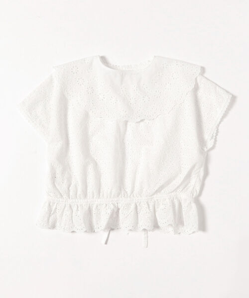 BEAMS BOY(ビームスボーイ)の「BEAMS BOY / カットワーク ボレロ(シャツ/ブラウス・レディース・ブラック/オフホワイト・ONE SIZE)」の17枚目の写真