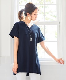 【リラックス・洗える】体型カバーも叶うバイオシルケットチュニック