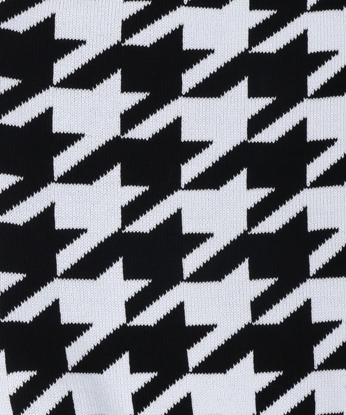 WC（ダブル シー）の「千鳥柄ニットビスチェ（ニット/セーター・レディース・ブラック・FREE）」の7枚目の写真