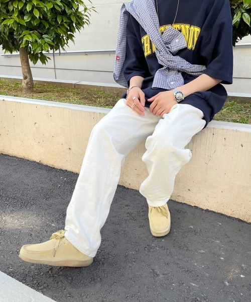 WHO'S WHO gallery(フーズフーギャラリー)の「【KOOKY'N/クーキー】デニムパンツ(デニムパンツ・メンズ・ホワイト/ブラック/サックスブルー/インディゴブルー・FREE)」の13枚目の写真