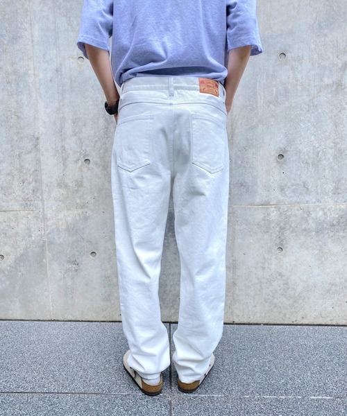 WHO'S WHO gallery(フーズフーギャラリー)の「【KOOKY'N/クーキー】デニムパンツ(デニムパンツ・メンズ・ホワイト/ブラック/サックスブルー/インディゴブルー・FREE)」の19枚目の写真