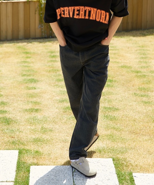 WHO'S WHO gallery(フーズフーギャラリー)の「【KOOKY'N/クーキー】デニムパンツ(デニムパンツ・メンズ・ホワイト/ブラック/サックスブルー/インディゴブルー・FREE)」の20枚目の写真