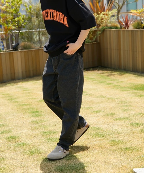 WHO'S WHO gallery(フーズフーギャラリー)の「【KOOKY'N/クーキー】デニムパンツ(デニムパンツ・メンズ・ホワイト/ブラック/サックスブルー/インディゴブルー・FREE)」の21枚目の写真