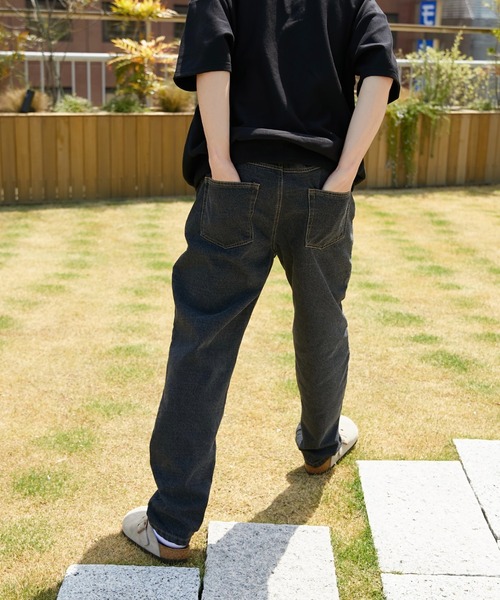 WHO'S WHO gallery(フーズフーギャラリー)の「【KOOKY'N/クーキー】デニムパンツ(デニムパンツ・メンズ・ホワイト/ブラック/サックスブルー/インディゴブルー・FREE)」の22枚目の写真