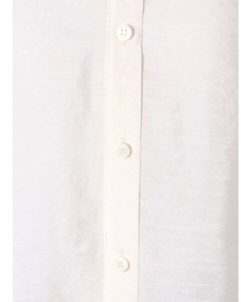 LAGUNAMOON（ラグナムーン）の「バンドカラーノースリーブシャツ（シャツ/ブラウス・レディース・アイボリー/バイオレット/ブラウン・FREE）」の4枚目の写真