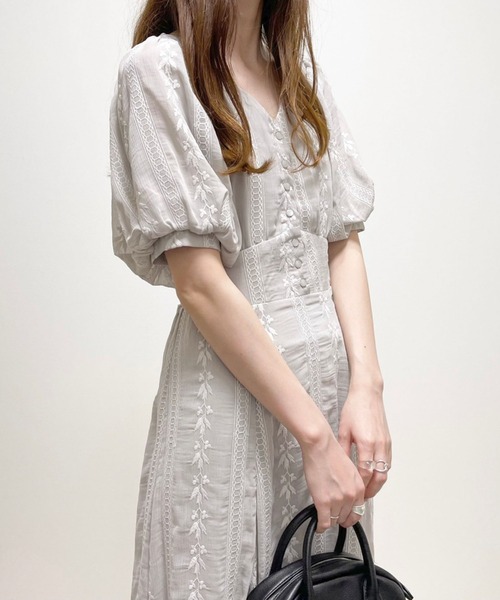 ワンピース刺繍ワンピース ワンピース Archives アルシーヴ のファッション