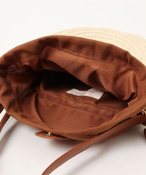 repipi armario（レピピ アルマリオ）の「ザツザイサークルショルダー（ショルダーバッグ・キッズ・ダークブラウン/ホワイト・FREE）」の5枚目の写真