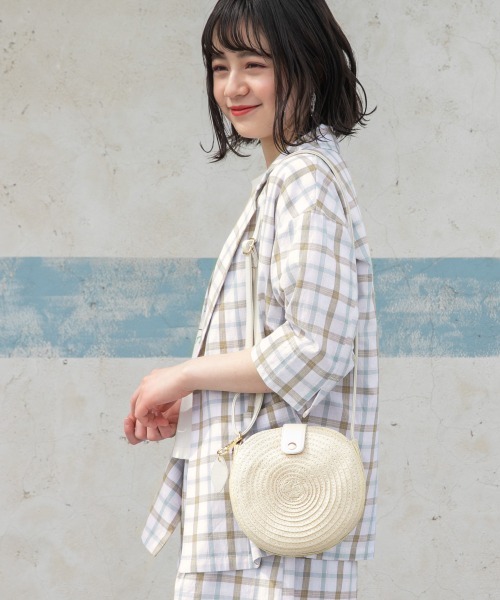 repipi armario（レピピ アルマリオ）の「ザツザイサークルショルダー（ショルダーバッグ・キッズ・ダークブラウン/ホワイト・FREE）」の6枚目の写真