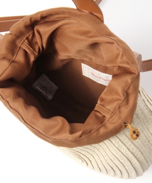 repipi armario（レピピ アルマリオ）の「ザツザイサークルショルダー（ショルダーバッグ・キッズ・ダークブラウン/ホワイト・FREE）」の15枚目の写真