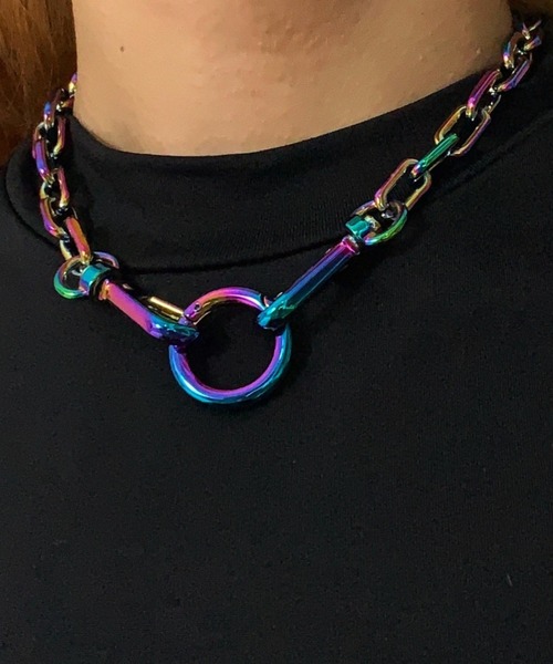 TWENTYONEAUGUST（トゥエンティワンオーガスト）の「『TWENTY ONE AUGUST/トゥエンティ ワン オーガスト』MONOGRAM CHOKER/モノグラムチョーカーネックレス（ネックレス・メンズ・その他・FREE）」の7枚目の写真