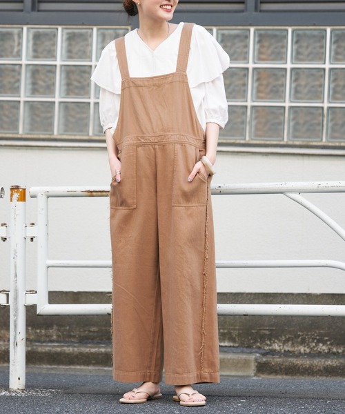 Lee×CIAOPANIC TYPY コーデュロイサロペット　美品チャオパニック Lee（リー）の「【Lee×CIAOPANIC TYPY】コーデュロイサロペット