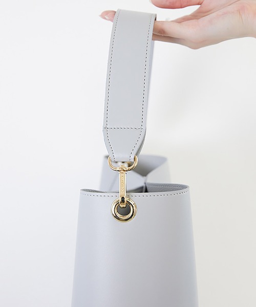 RANDEBOO（ランデブー）の「Bucket bag（ショルダーバッグ・レディース・ライトグレー/ブラック/ダークブラウン/ベージュ/オリーブ/アイボリー/グレー系/グリーン系その他/ラベンダー/ネイビー/ベージュ系その他・FREE）」の12枚目の写真