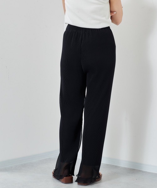 cepo(セポ)の「シアープリーツパンツ(その他パンツ・レディース・オレンジ/ラベンダー/ブラック・M)」の13枚目の写真