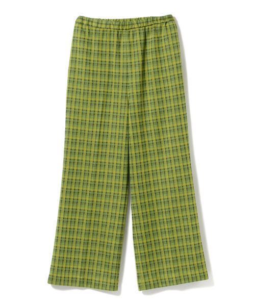 BEAMS BOY(ビームスボーイ)の「BEAMS BOY / ポリエステル ジャカード イージー スラックス(その他パンツ・レディース・サックスブルー/グリーン・ONE SIZE)」の15枚目の写真