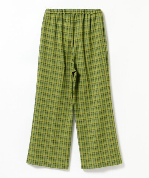 BEAMS BOY(ビームスボーイ)の「BEAMS BOY / ポリエステル ジャカード イージー スラックス(その他パンツ・レディース・サックスブルー/グリーン・ONE SIZE)」の18枚目の写真