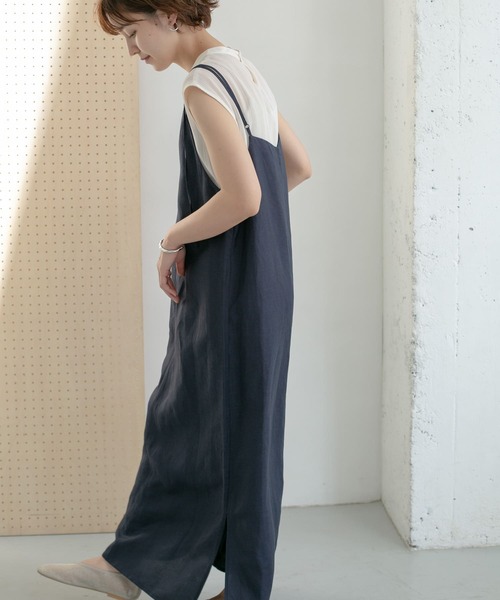 KBF（ケイビーエフ）の「ノースリーブSETキャミワンピース（ワンピース・レディース・ホワイト系その他/グリーン系その他/ブルー系その他・ONE）」の14枚目の写真