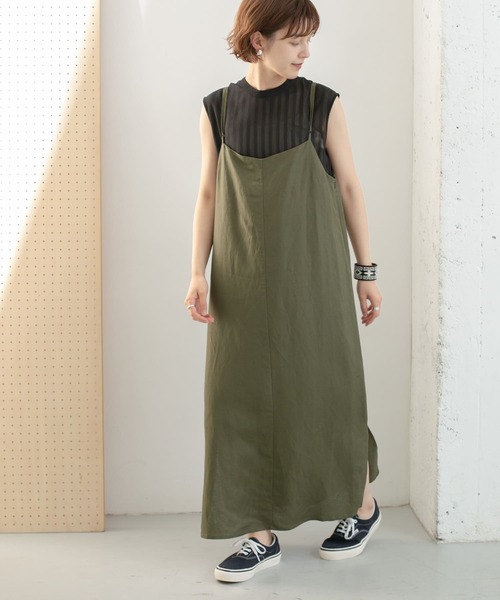 KBF（ケイビーエフ）の「ノースリーブSETキャミワンピース（ワンピース・レディース・ホワイト系その他/グリーン系その他/ブルー系その他・ONE）」の15枚目の写真