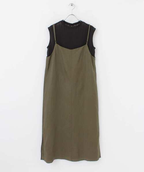 KBF（ケイビーエフ）の「ノースリーブSETキャミワンピース（ワンピース・レディース・ホワイト系その他/グリーン系その他/ブルー系その他・ONE）」の8枚目の写真