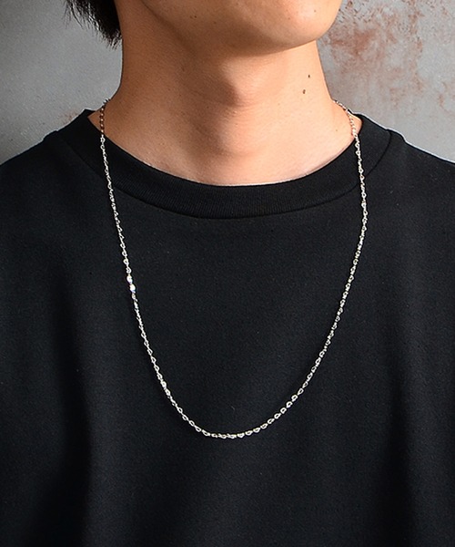 MinoriTY（マイノリティ）の「【MinoriTY】ラウンドストーンマスクチェーン メンズ ユニセックス オニキス シェル（ネックレス・メンズ・その他/その他1・FREE）」の7枚目の写真