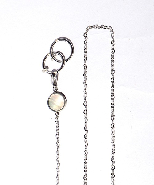 MinoriTY（マイノリティ）の「【MinoriTY】ラウンドストーンマスクチェーン メンズ ユニセックス オニキス シェル（ネックレス・メンズ・その他/その他1・FREE）」の9枚目の写真