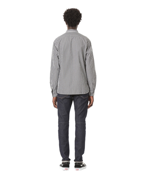 DAILY STANDARD by SANDINISTA(デイリースタンダードバイサンディニスタ)の「Standard Gingham Check B.D. Shirt / スタンダードギンガムチェックボタンダウンシャツ(シャツ/ブラウス・メンズ・ブラック/バーガンディー/ネイビー・SMALL/LARGE/MEDIUM)」の20枚目の写真