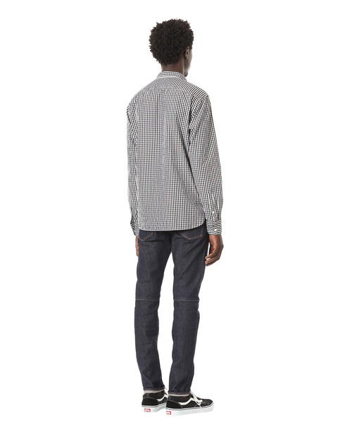 DAILY STANDARD by SANDINISTA(デイリースタンダードバイサンディニスタ)の「Standard Gingham Check B.D. Shirt / スタンダードギンガムチェックボタンダウンシャツ(シャツ/ブラウス・メンズ・ブラック/バーガンディー/ネイビー・SMALL/LARGE/MEDIUM)」の9枚目の写真