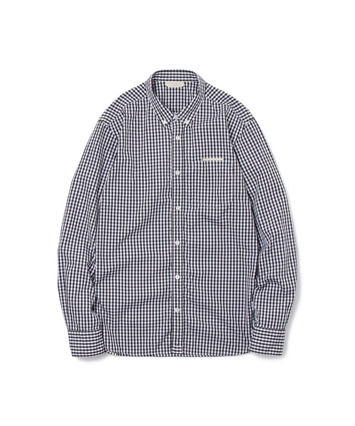 DAILY STANDARD by SANDINISTA(デイリースタンダードバイサンディニスタ)の「Standard Gingham Check B.D. Shirt / スタンダードギンガムチェックボタンダウンシャツ(シャツ/ブラウス・メンズ・ブラック/バーガンディー/ネイビー・SMALL/LARGE/MEDIUM)」の11枚目の写真