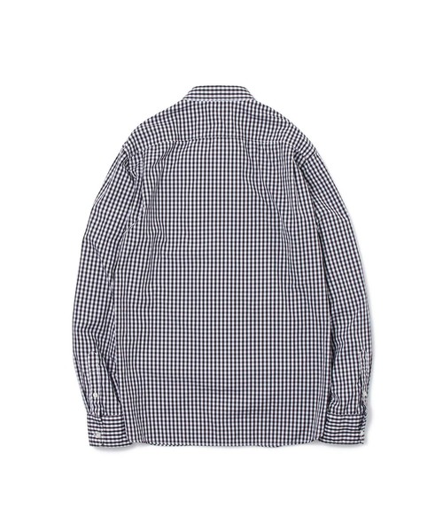 DAILY STANDARD by SANDINISTA(デイリースタンダードバイサンディニスタ)の「Standard Gingham Check B.D. Shirt / スタンダードギンガムチェックボタンダウンシャツ(シャツ/ブラウス・メンズ・ブラック/バーガンディー/ネイビー・SMALL/LARGE/MEDIUM)」の12枚目の写真