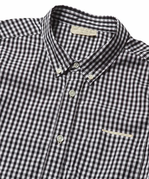 DAILY STANDARD by SANDINISTA(デイリースタンダードバイサンディニスタ)の「Standard Gingham Check B.D. Shirt / スタンダードギンガムチェックボタンダウンシャツ(シャツ/ブラウス・メンズ・ブラック/バーガンディー/ネイビー・SMALL/LARGE/MEDIUM)」の13枚目の写真
