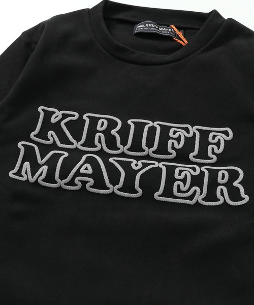 KRIFF MAYER Kid's Collection（クリフメイヤーキッズコレクション）の「もちのびロゴTEE（Tシャツ/カットソー・キッズ・ベージュ/カーキ/ナチュラル/チャコール・130/150/170/120/140/160）」の13枚目の写真