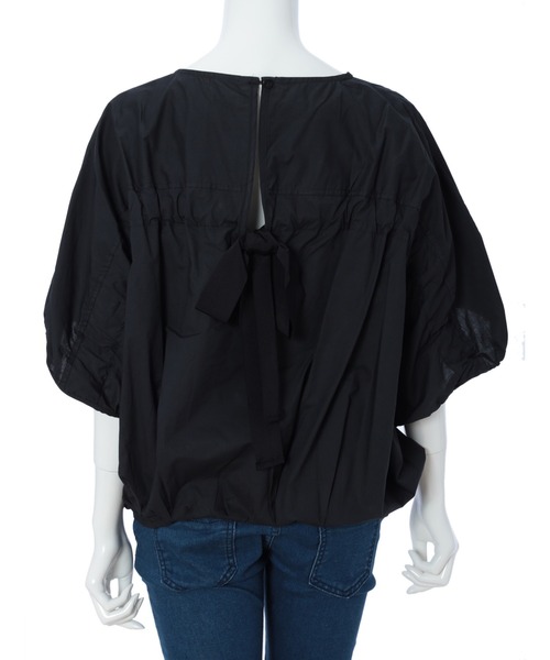 fifth（フィフス）の「バックリボンバルーントップス（シャツ/ブラウス・レディース・ホワイト/ブラック・MEDIUM）」の8枚目の写真